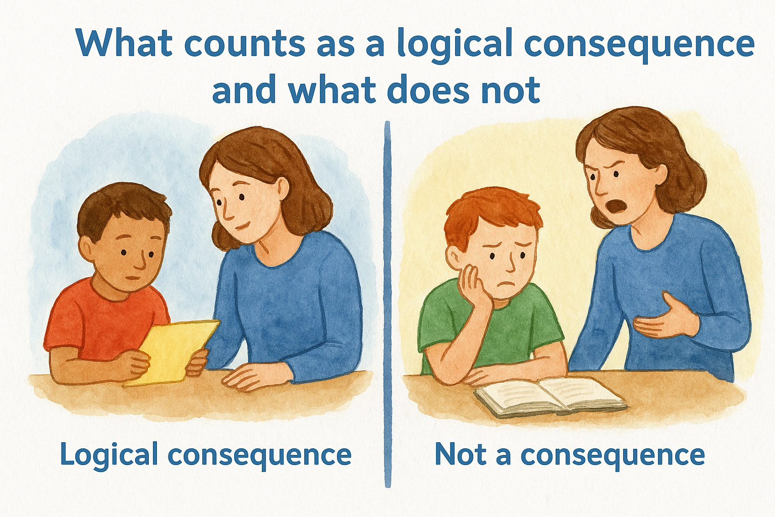 What counts as a logical consequence and what does not