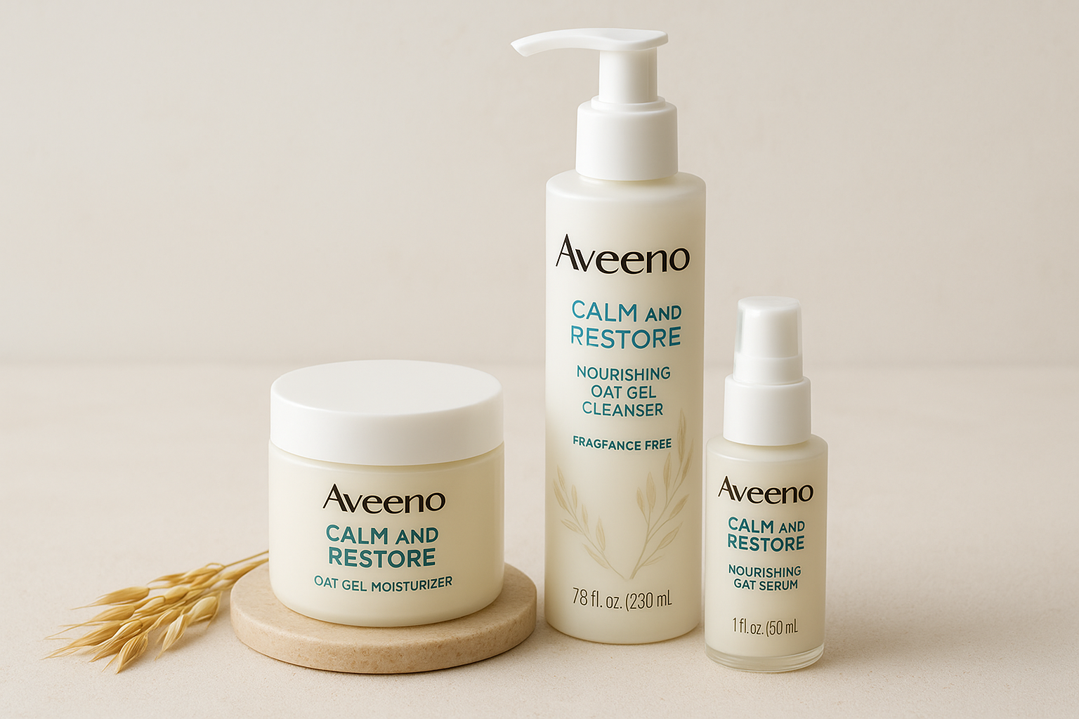 7. Aveeno Calm and Restore