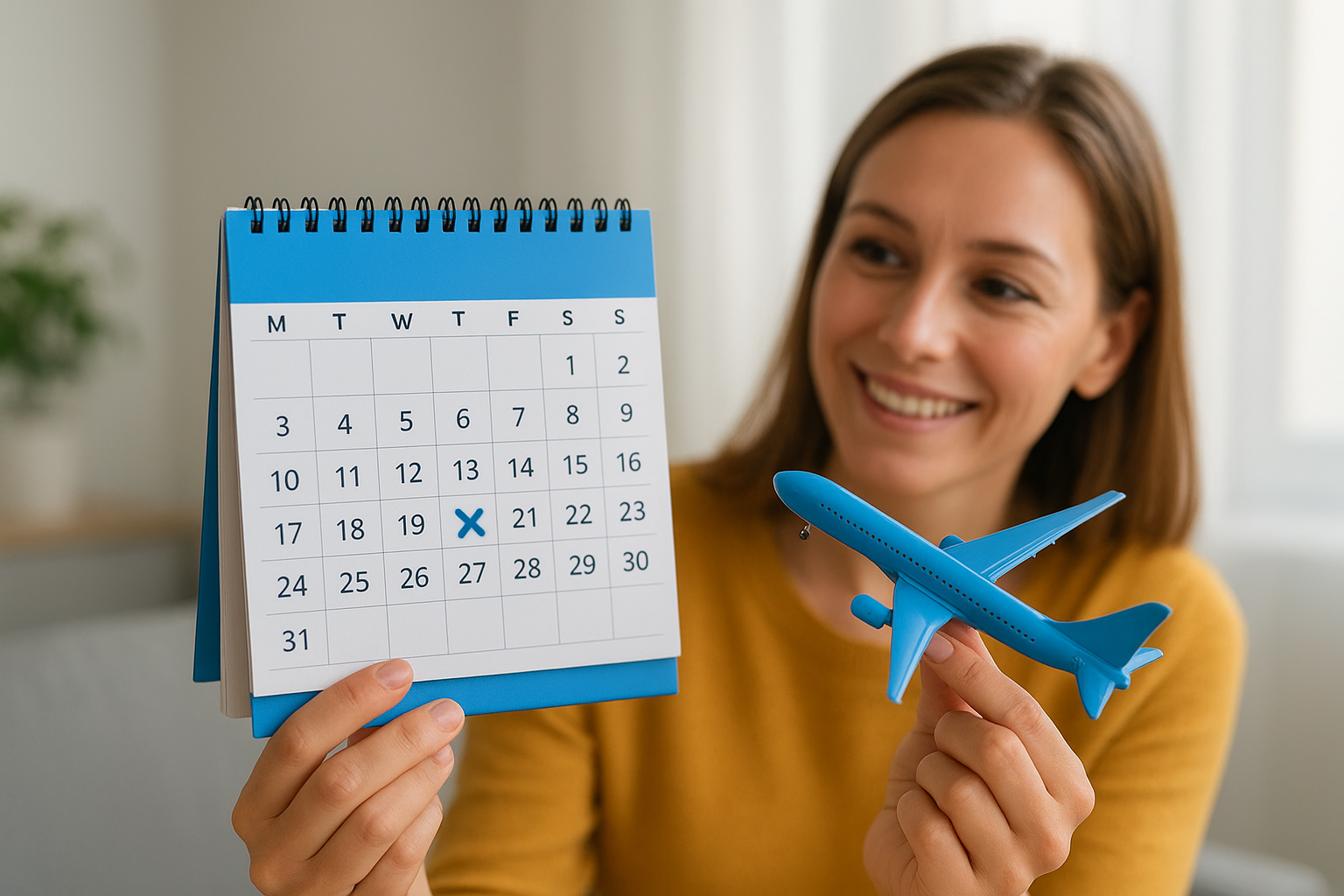 2. Reisedaten und Abflughafen flexibel halten