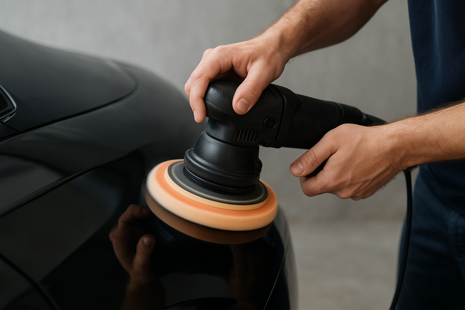 Machine polishing