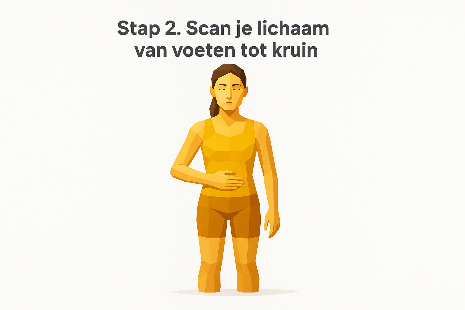Stap 2. Scan je lichaam van voeten tot kruin