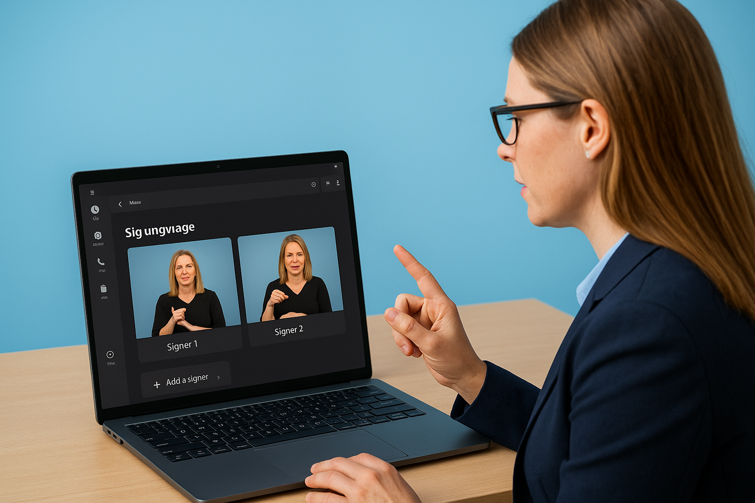 Assign an interpreter to each signer slot
