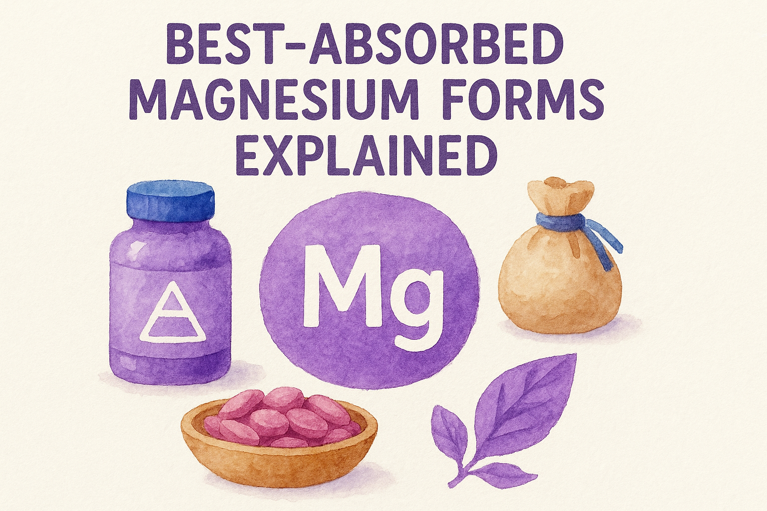 Best-absorbed magnesium forms explained