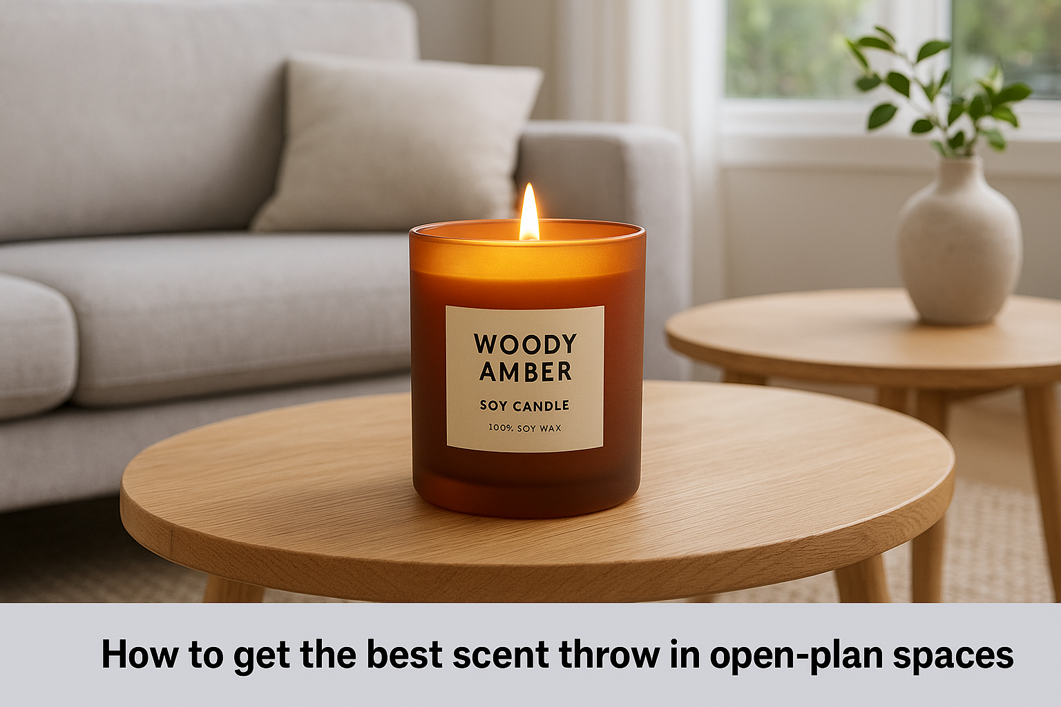 How to get the best scent throw in open-plan spaces