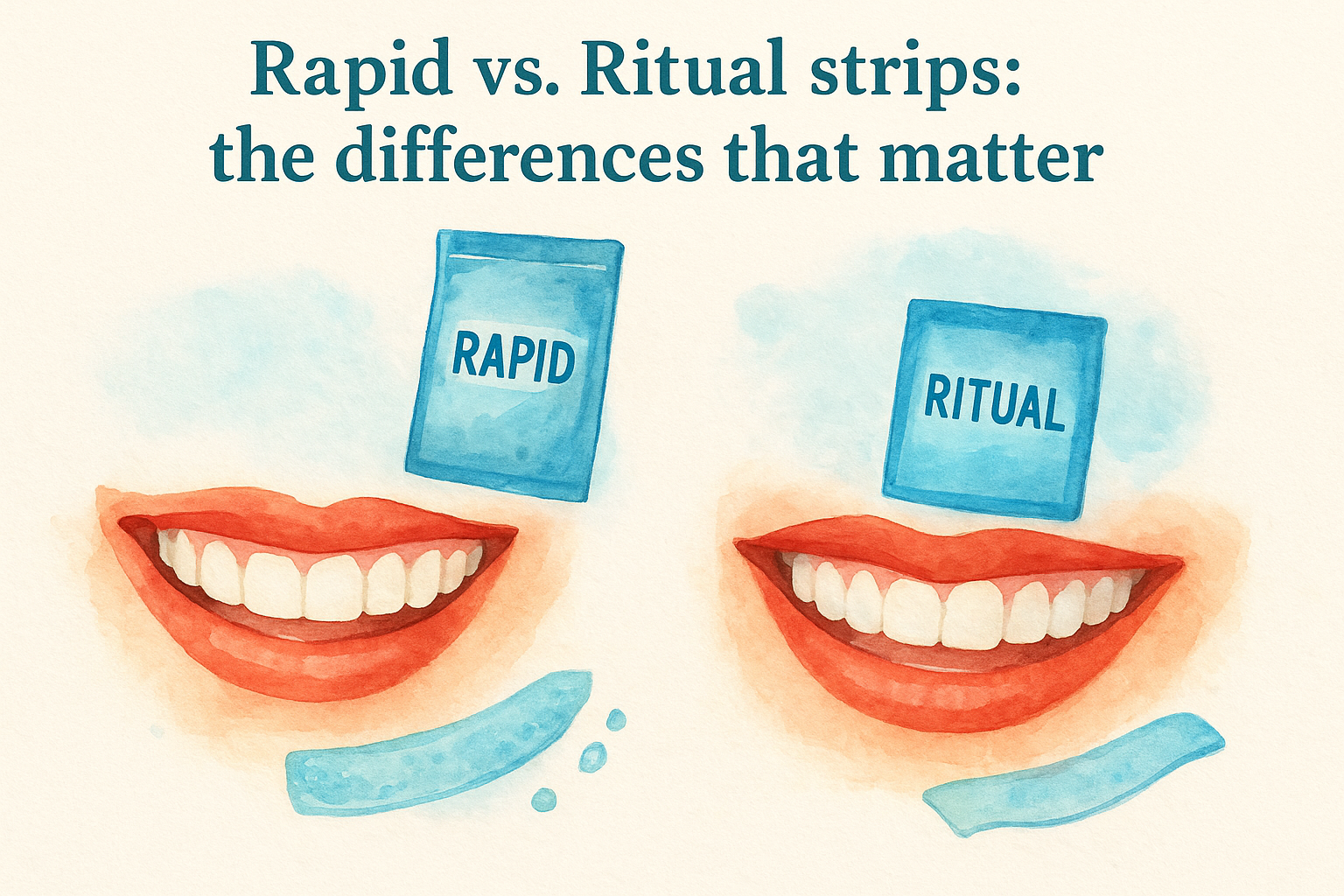 Rapid vs. Ritual strips: the differences that matter