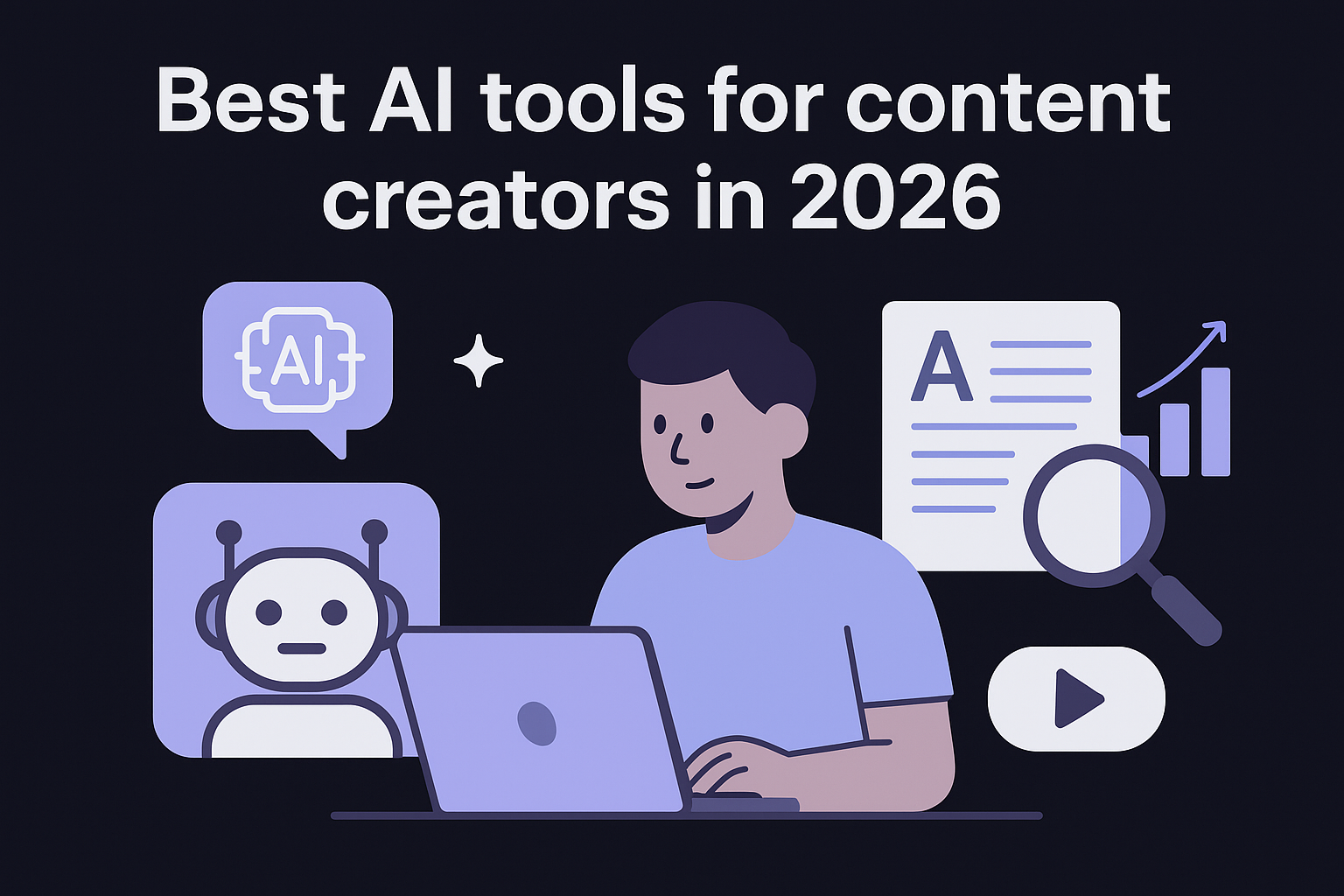 Best AI tools for content creators in 2026