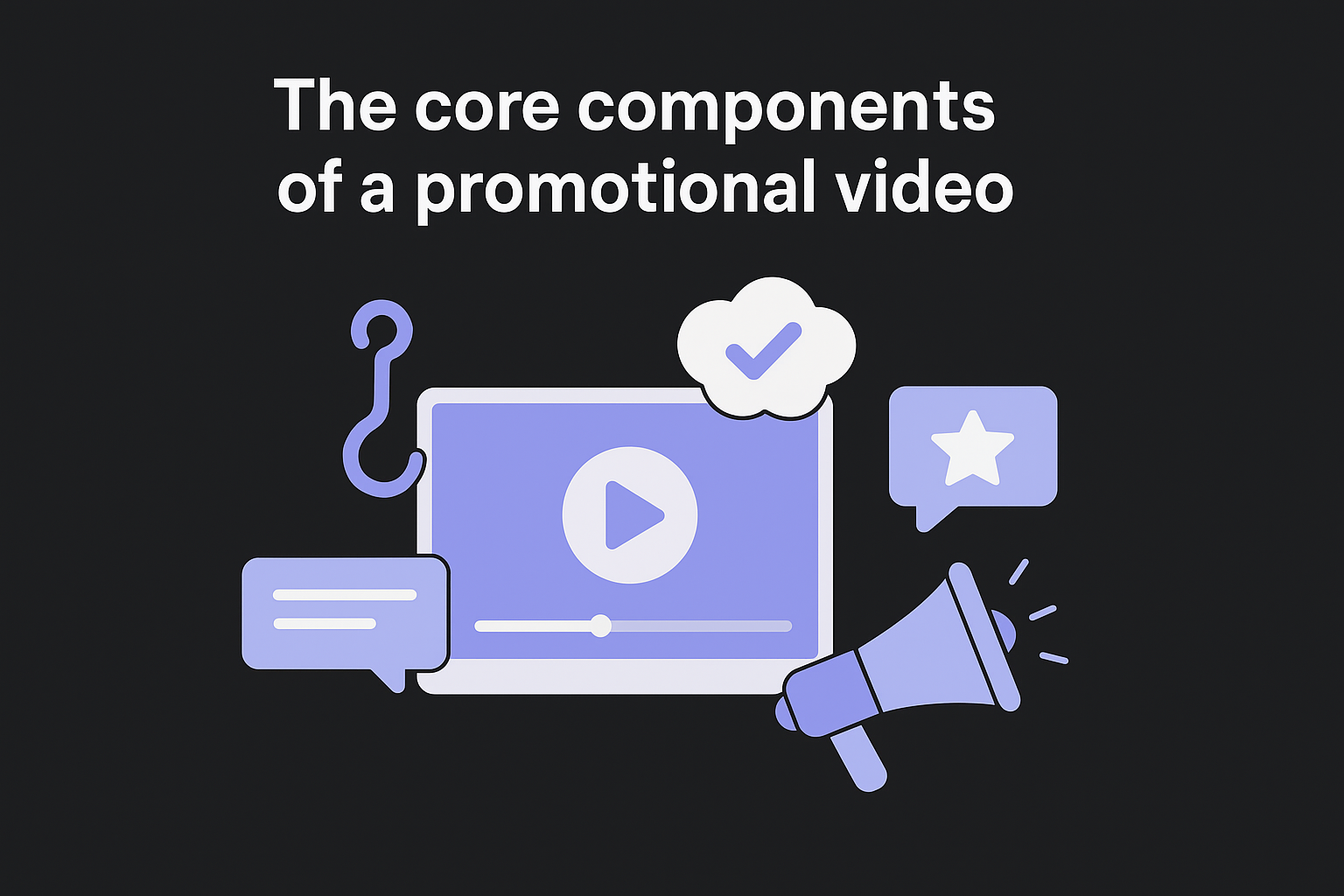 The core components of a promotional video