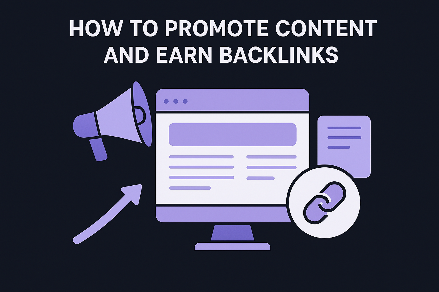How to promote content and earn backlinks