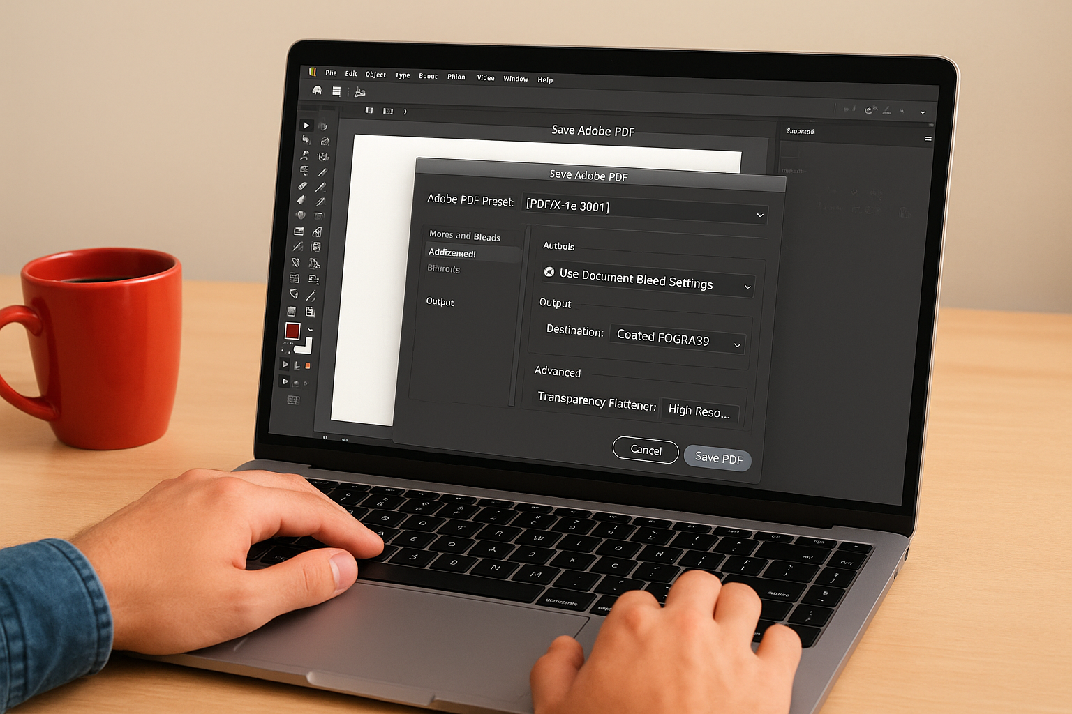 Steps to export from Illustrator