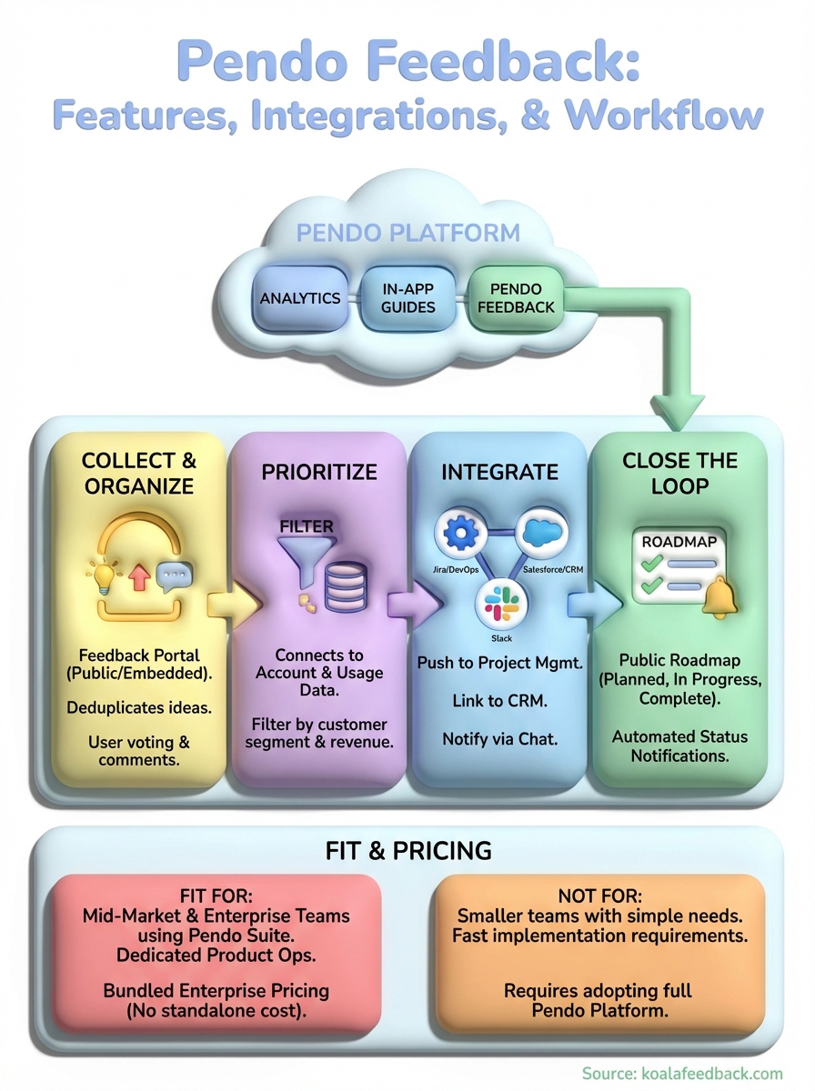 pendo feedback infographic