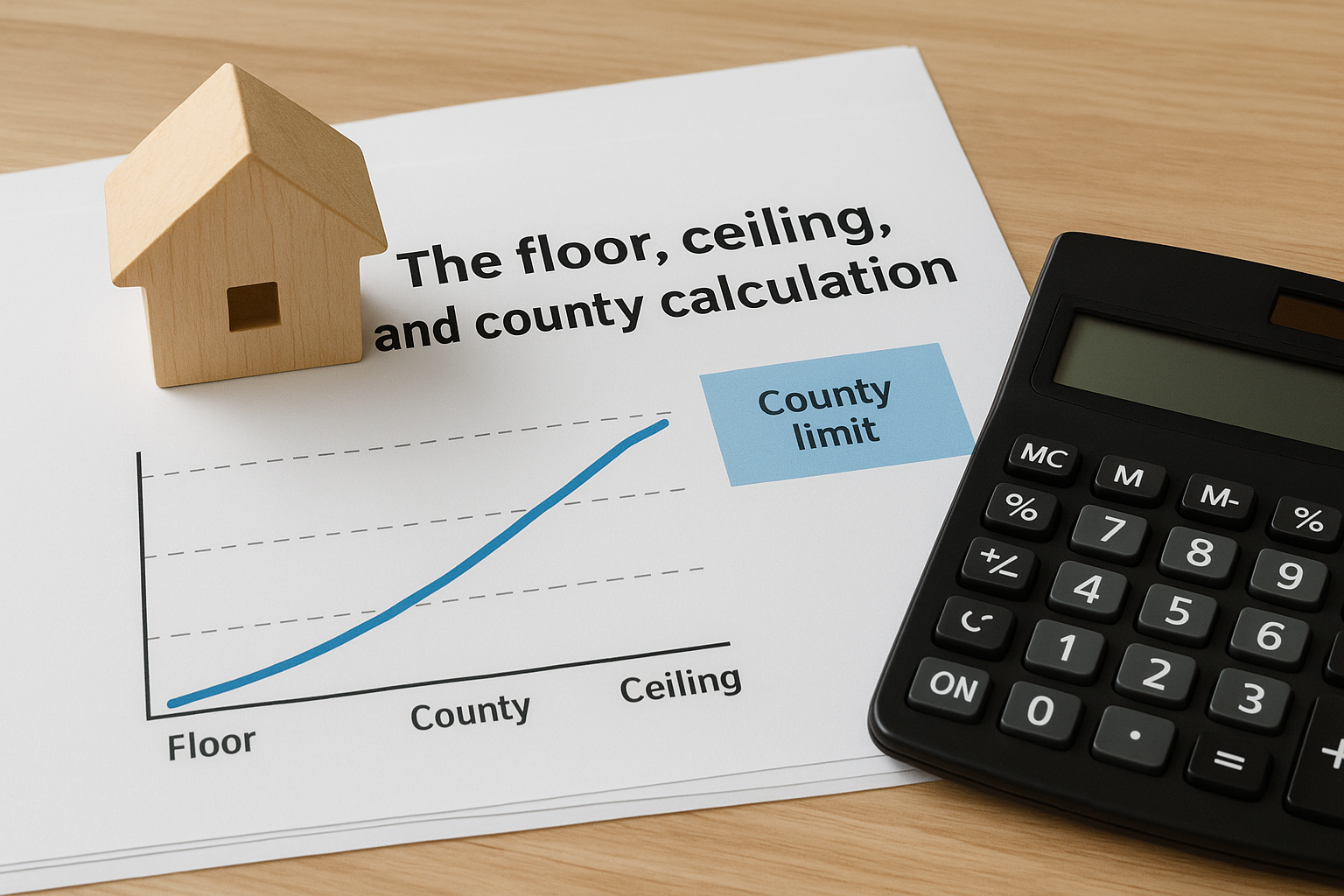 The floor, ceiling, and county calculation