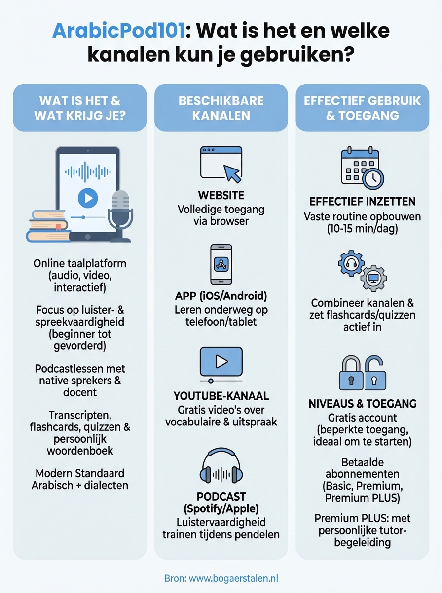 arabicpod101 infographic