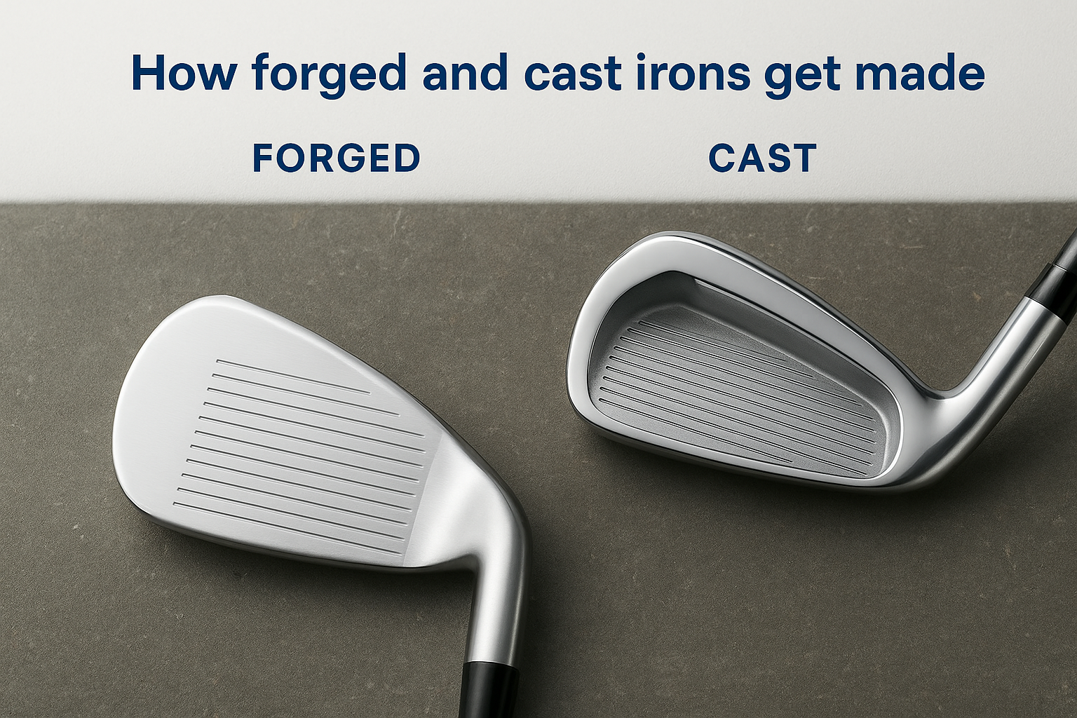 How forged and cast irons get made
