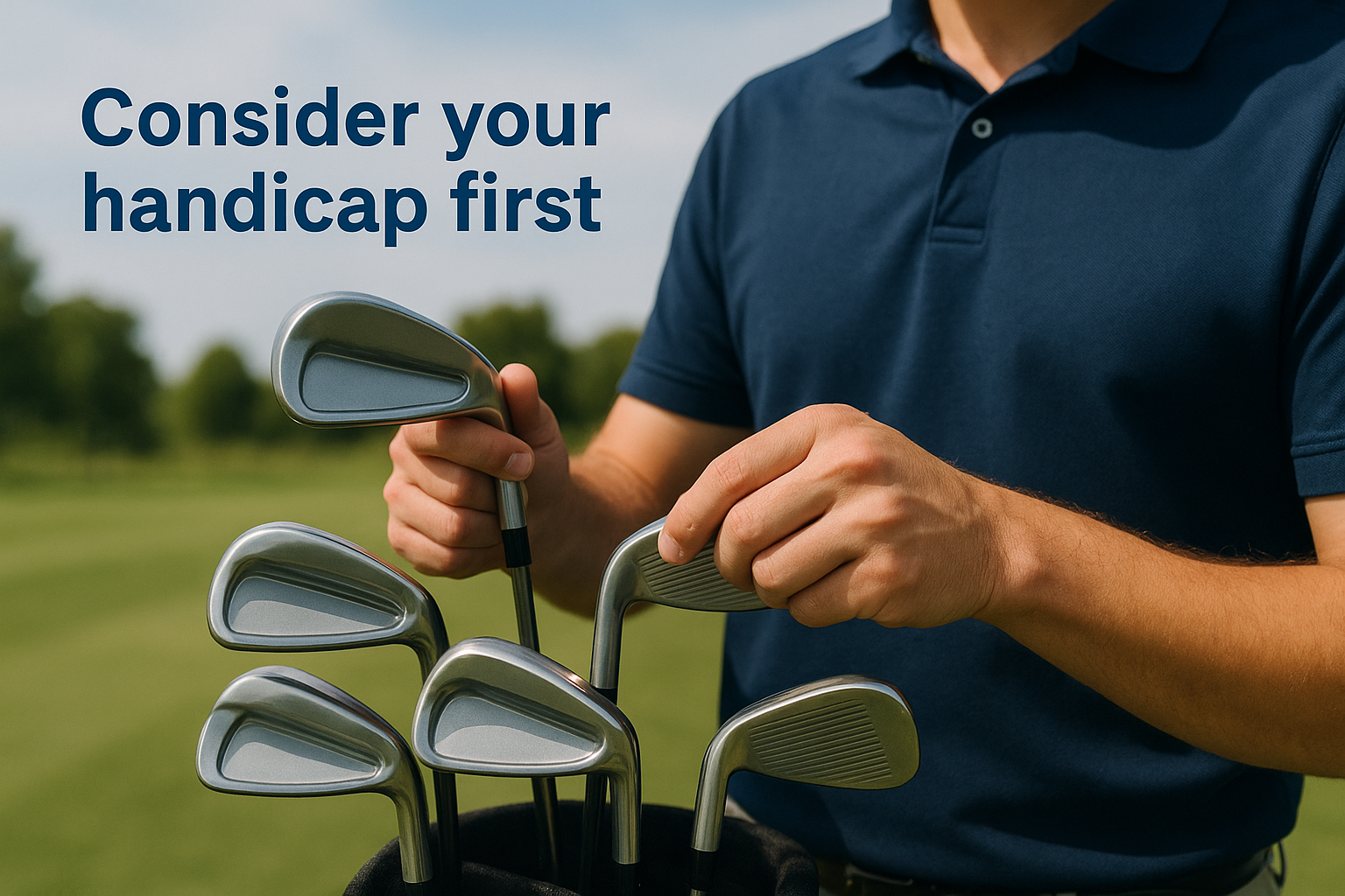 Consider your handicap first