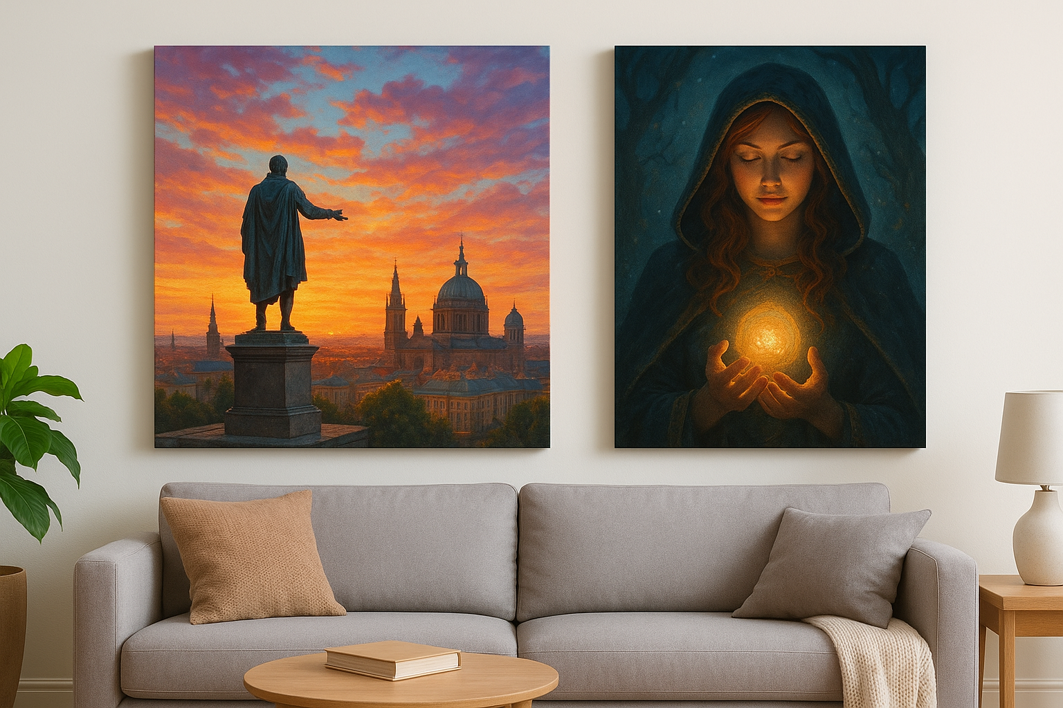 1. Yourwallarts Leinwand- und Acrylglasdrucke