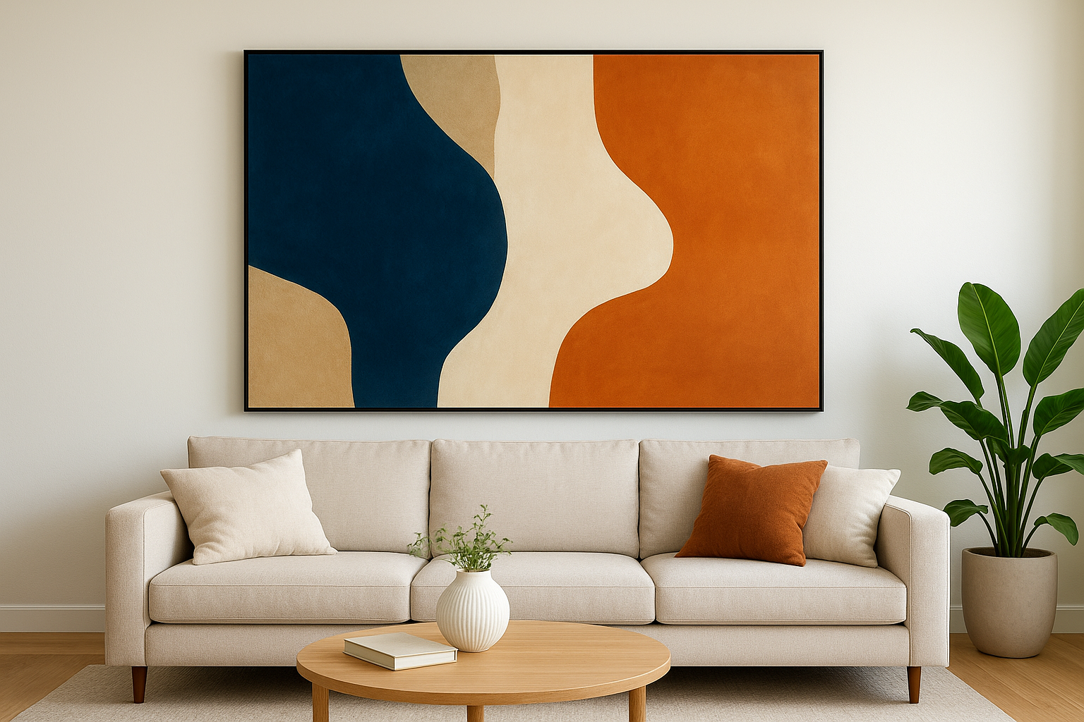 2. Big Wall Decor – übergroße, moderne Wandkunst