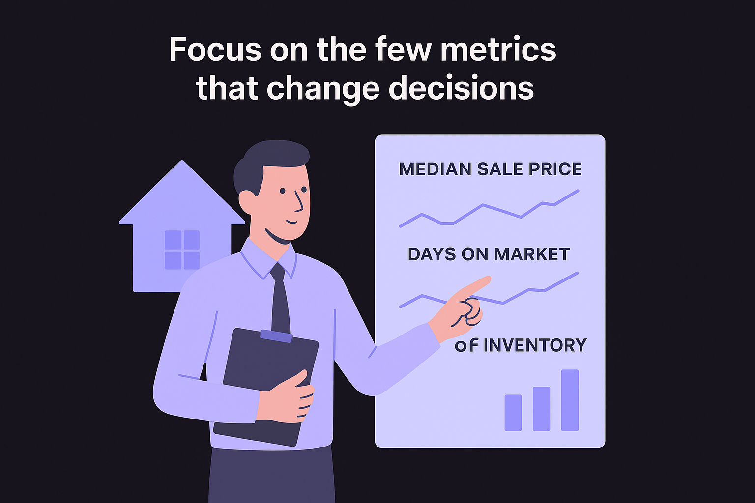 Focus on the few metrics that change decisions