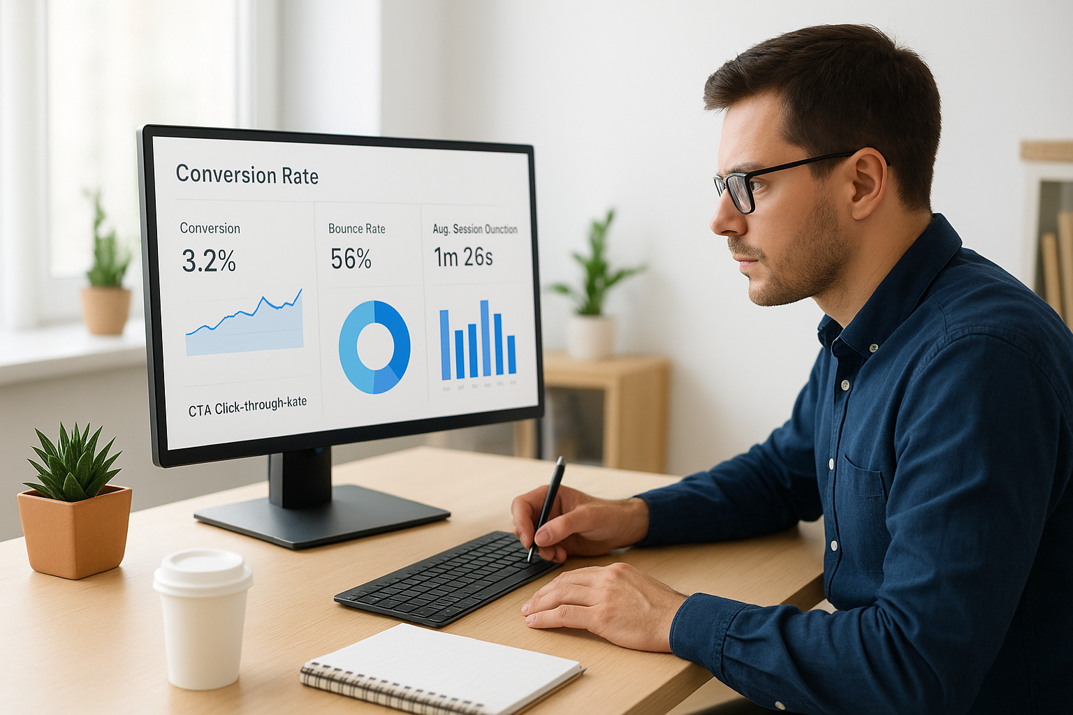 1. Start with a conversion audit and tracking