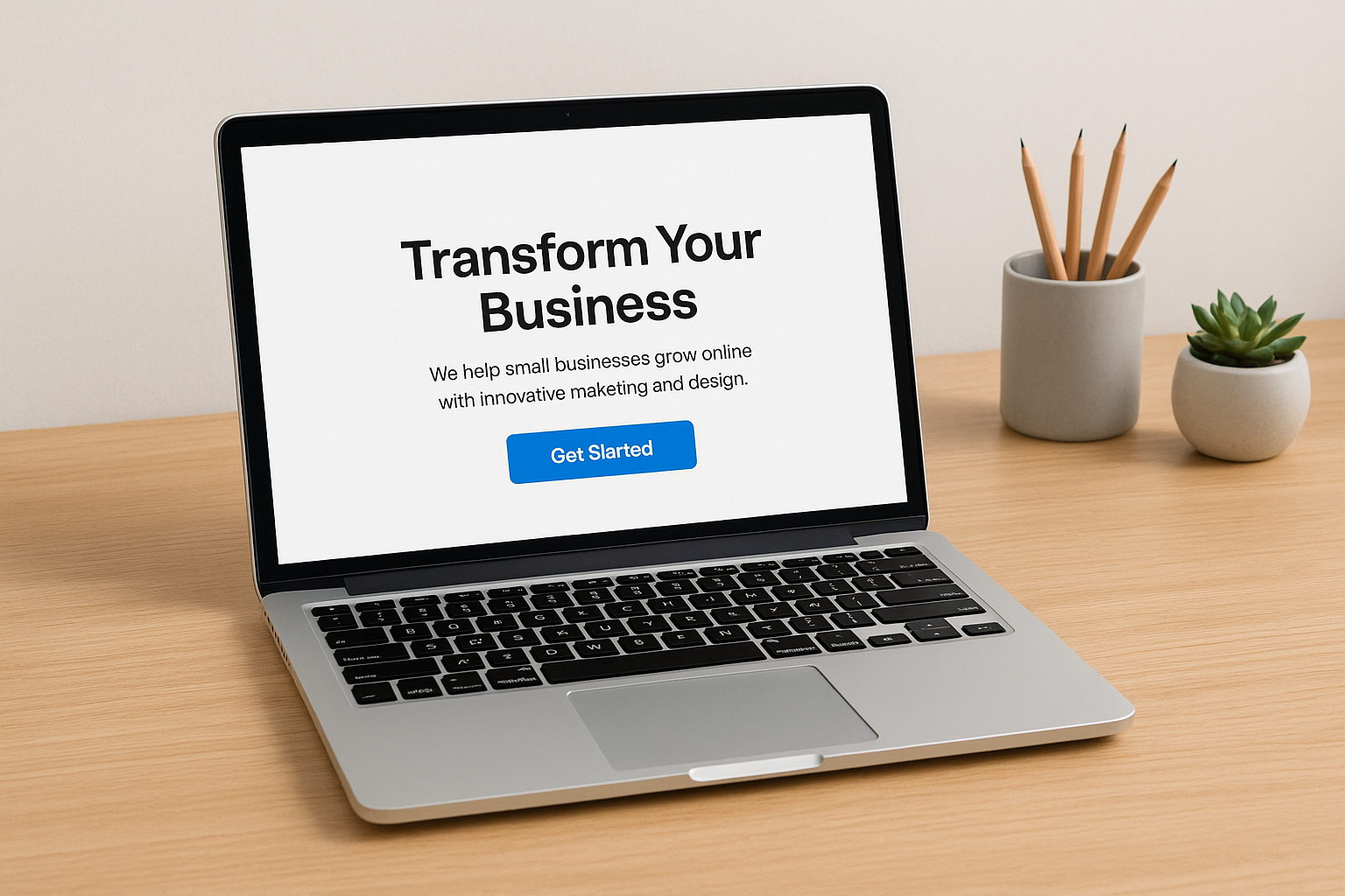 3. Tighten your value proposition above the fold