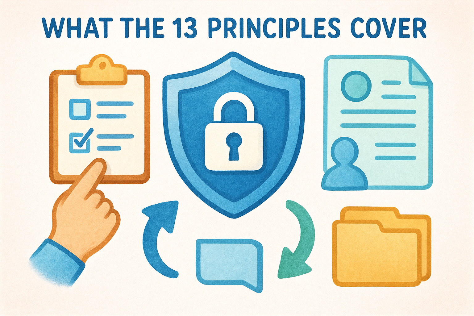 What the 13 principles cover