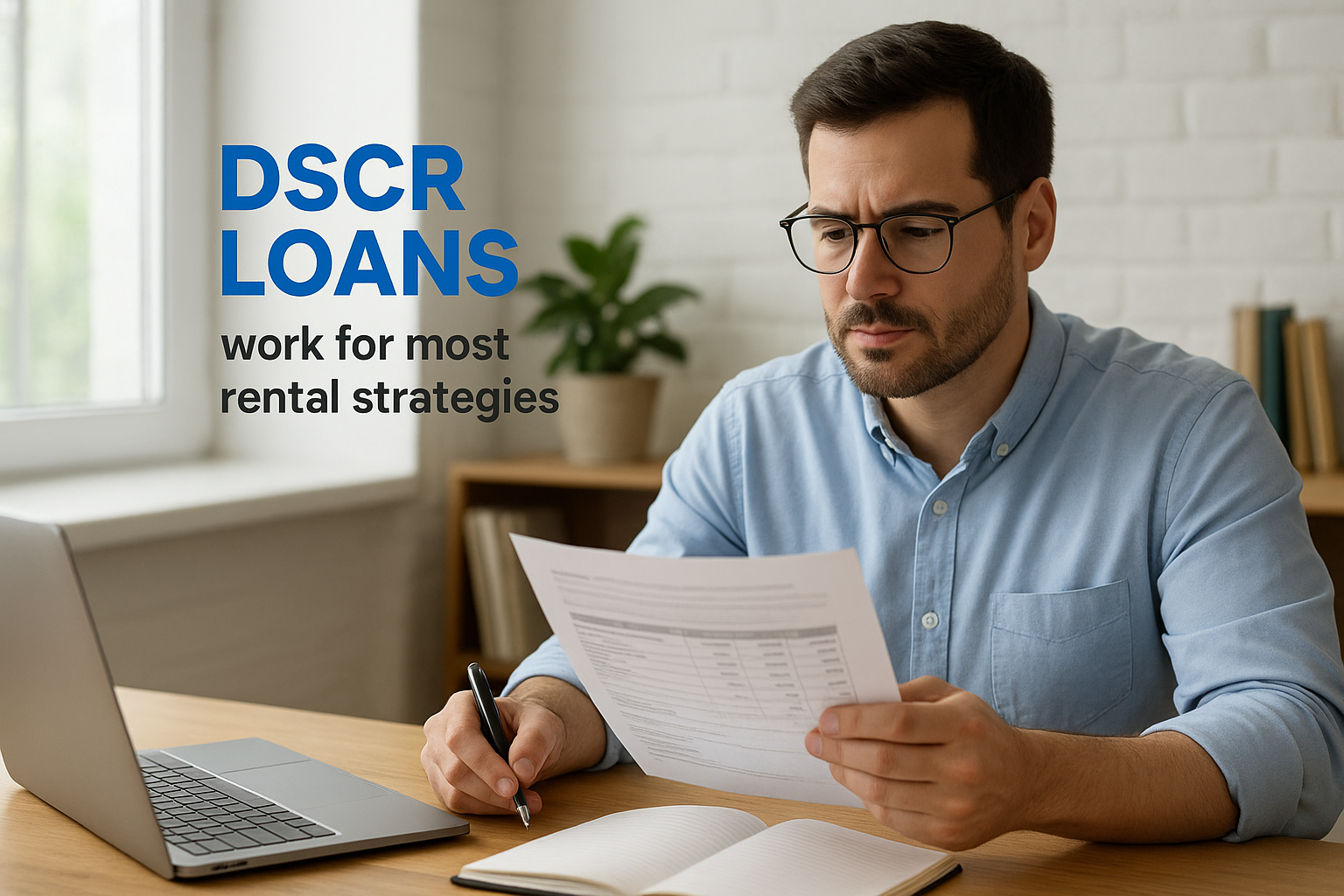 DSCR loans work for most rental strategies