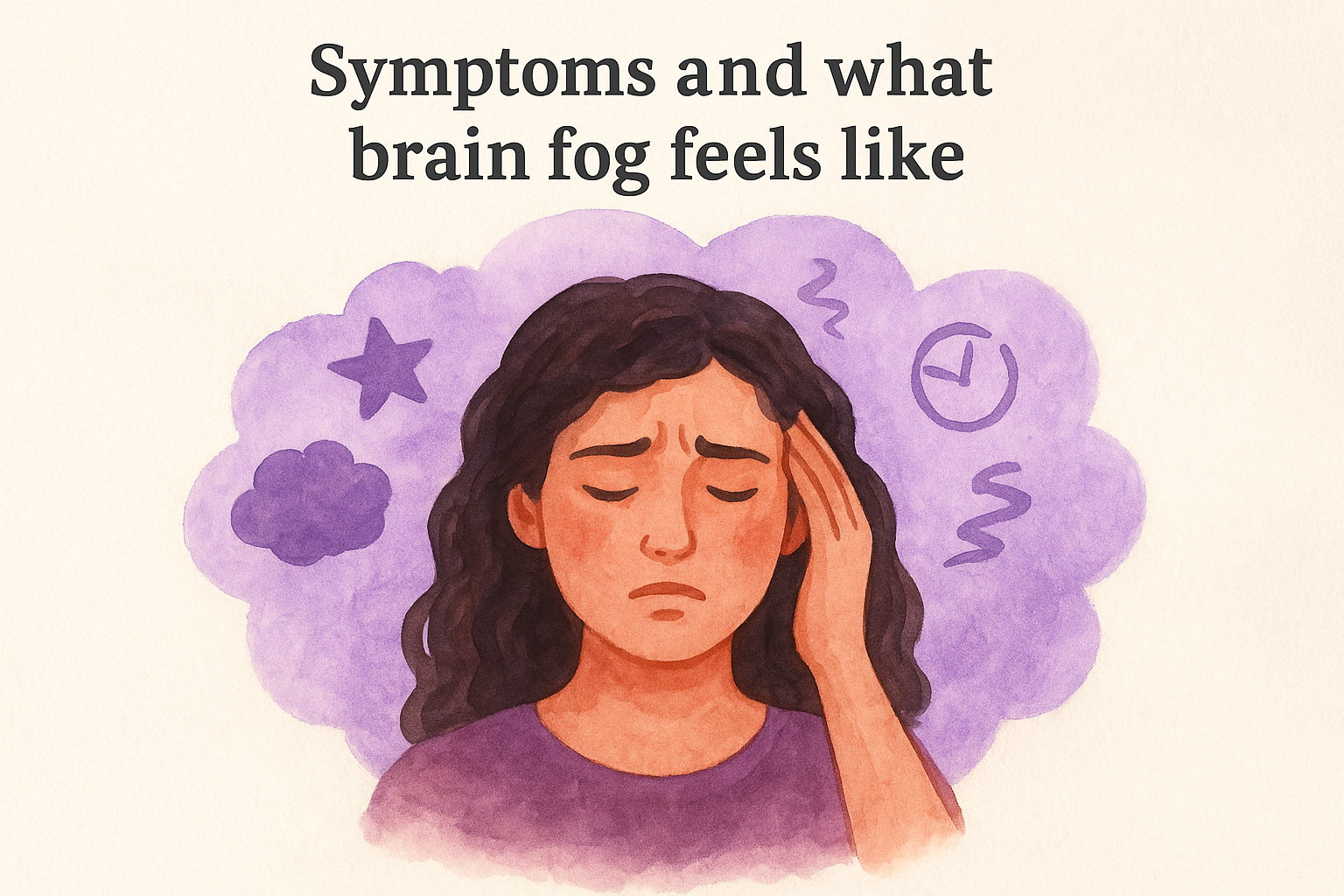 Symptoms and what brain fog feels like