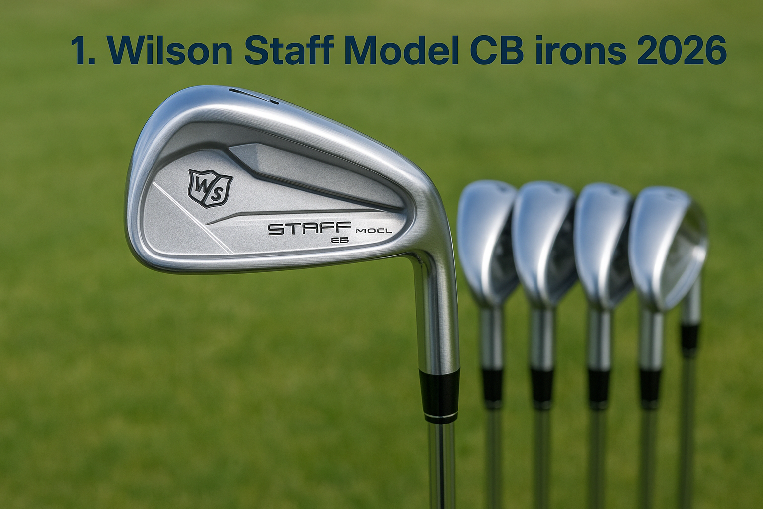 1. Wilson Staff Model CB irons 2026