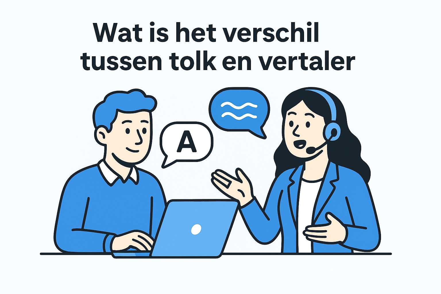 Wat is het verschil tussen tolk en vertaler