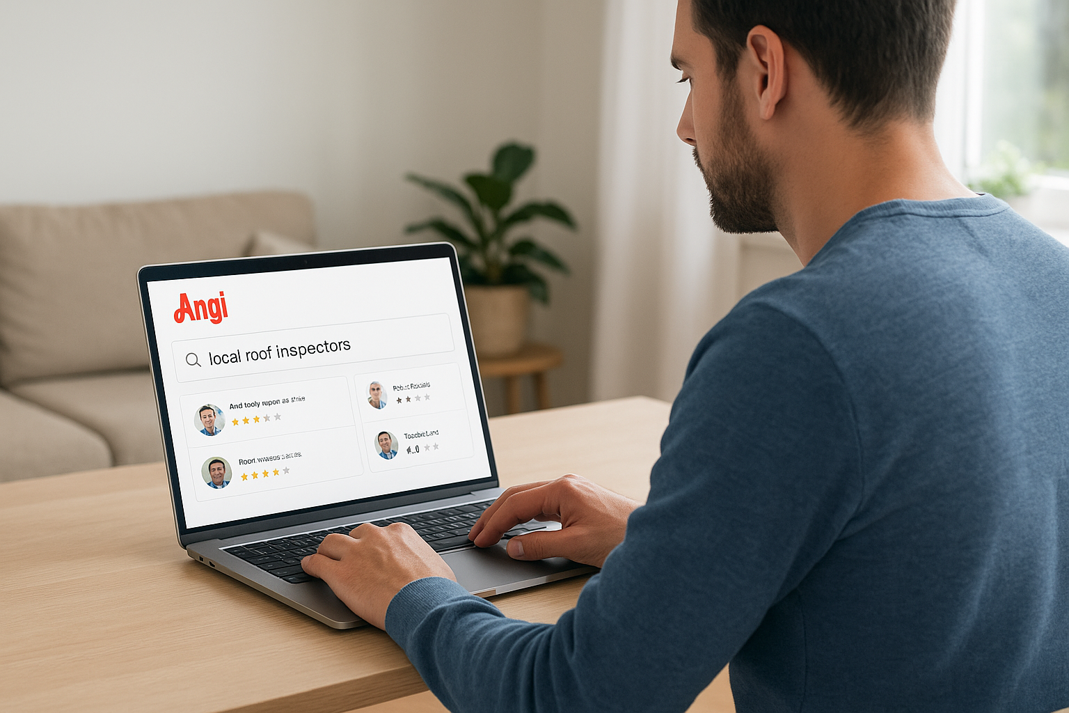 4. Angi to compare local roof inspectors
