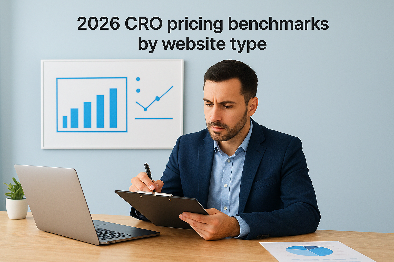 2026 CRO pricing benchmarks by website type