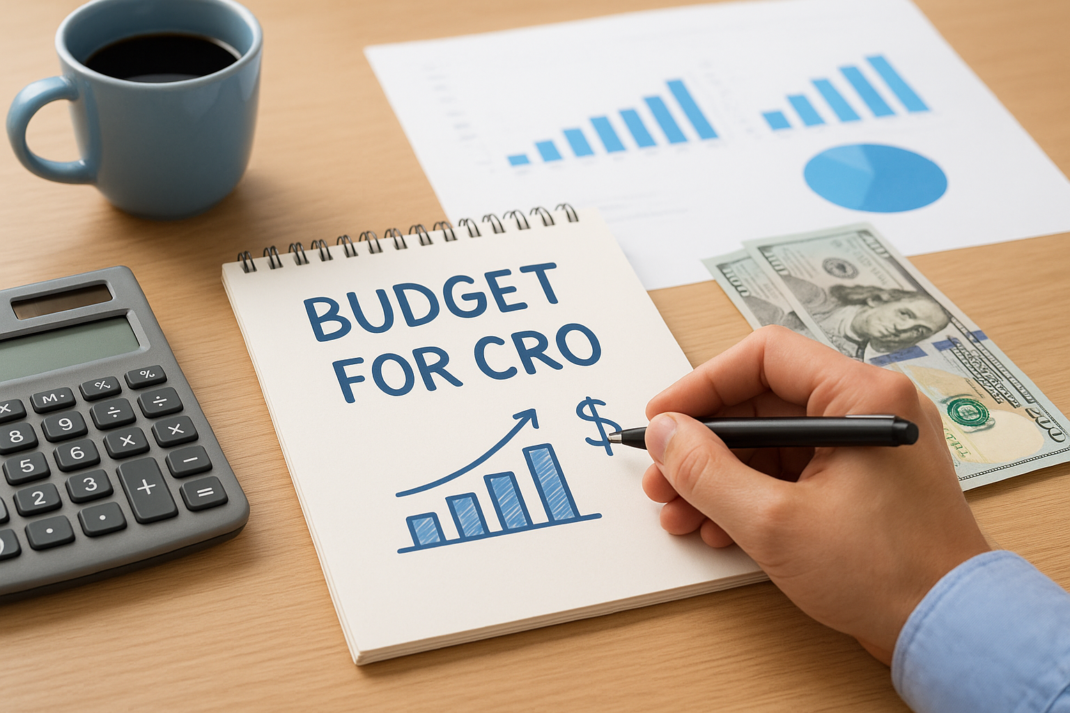 How to budget for CRO and estimate ROI