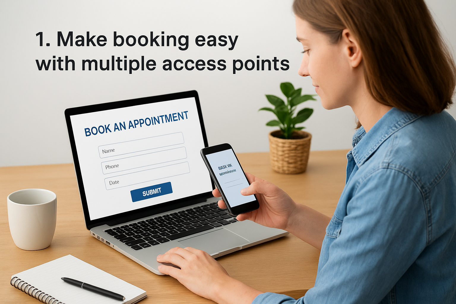 1. Make booking easy with multiple access points
