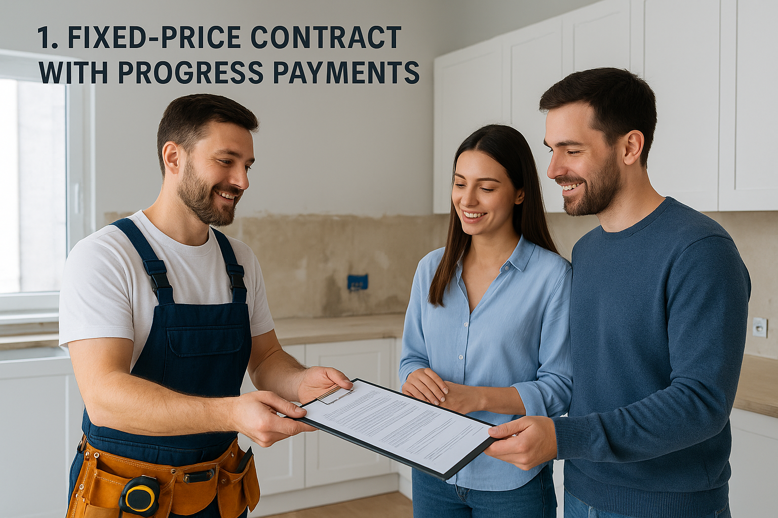 1. Fixed-Price Contract with Progress Payments