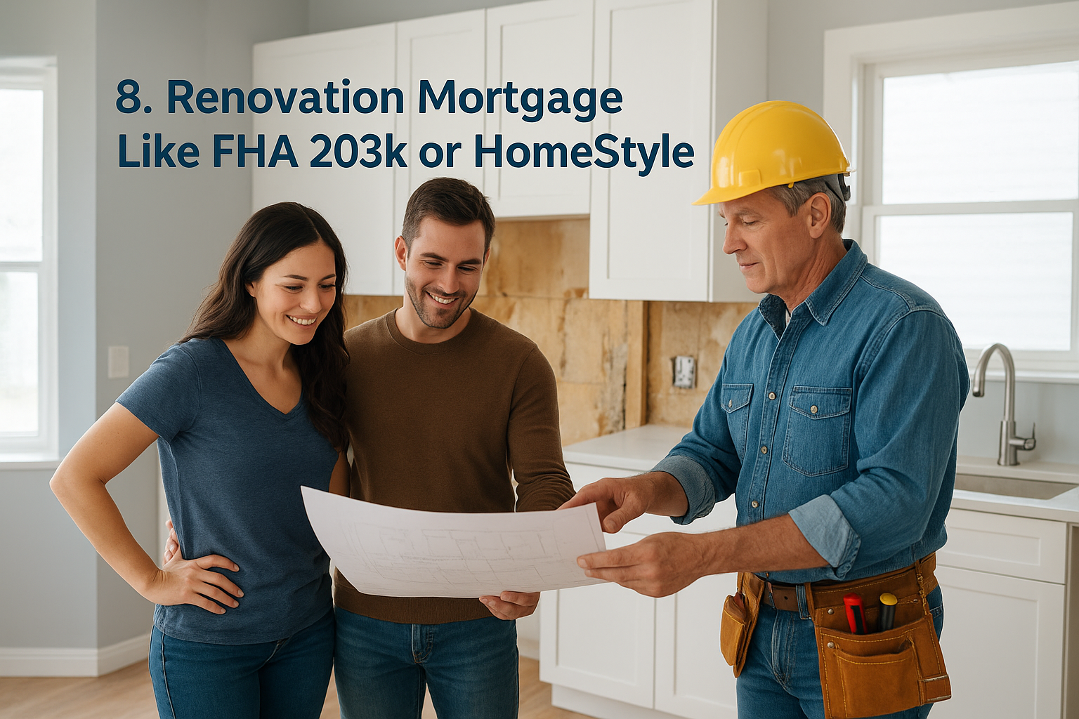 8. Renovation Mortgage Like FHA 203k or HomeStyle