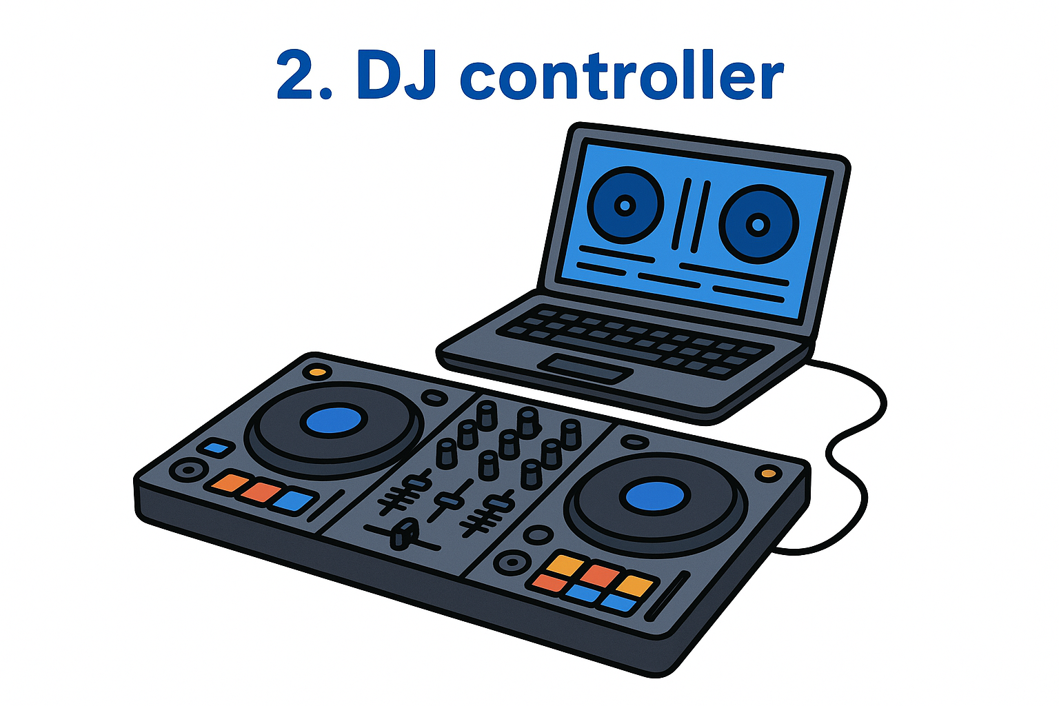 2. DJ controller