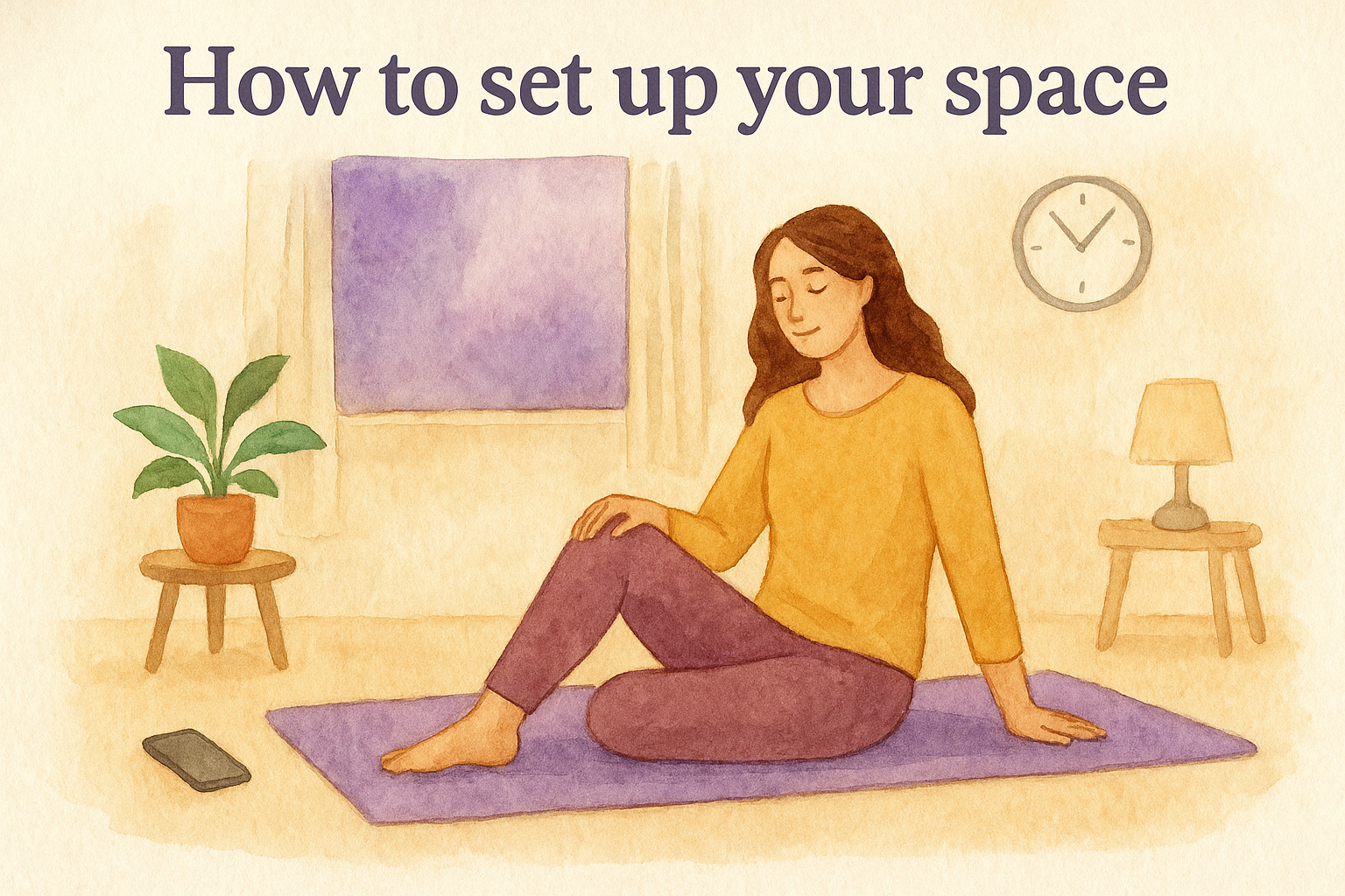 How to set up your space