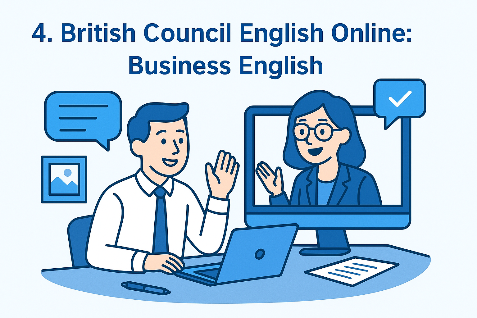 4. British Council English Online: Business English