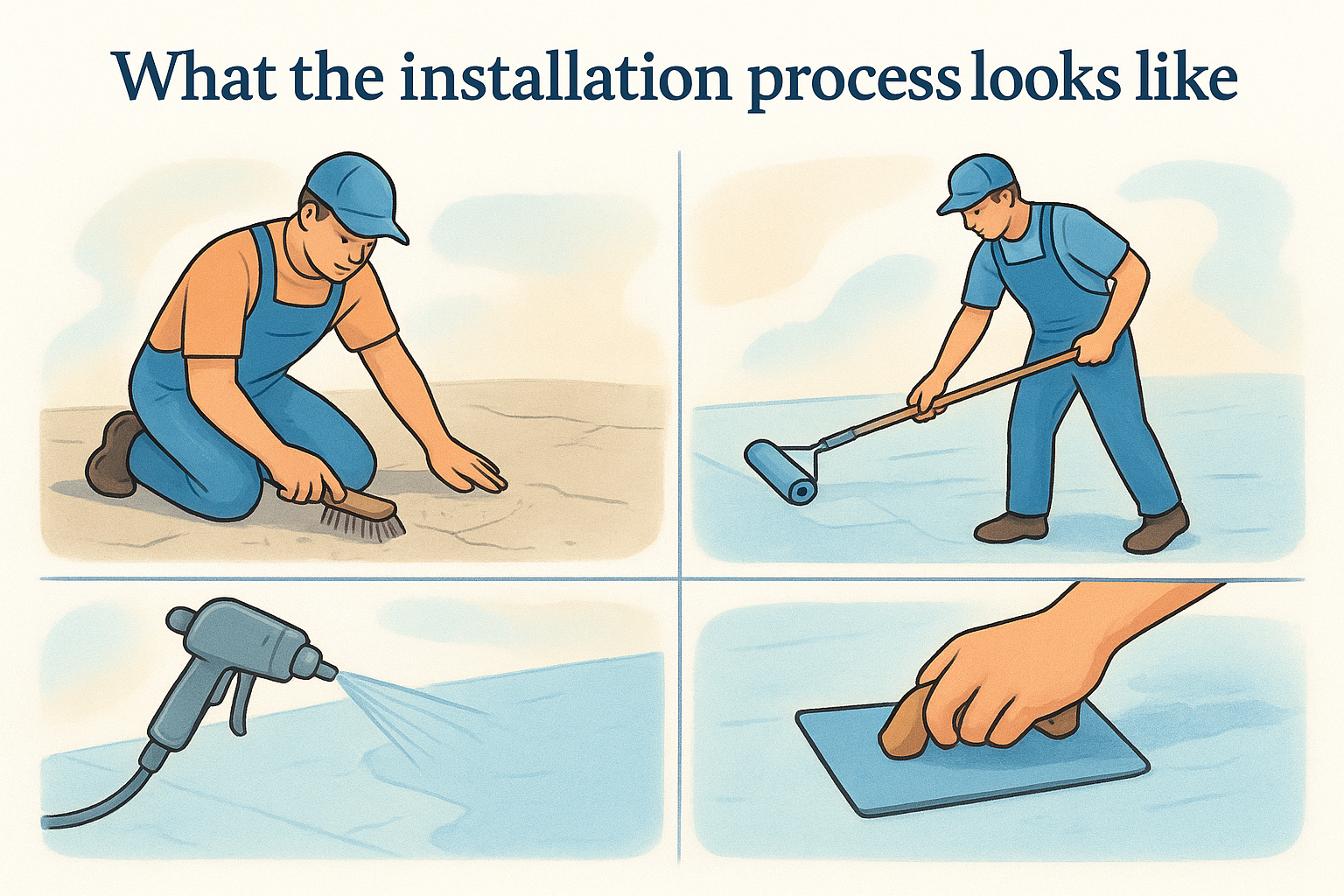 What the installation process looks like
