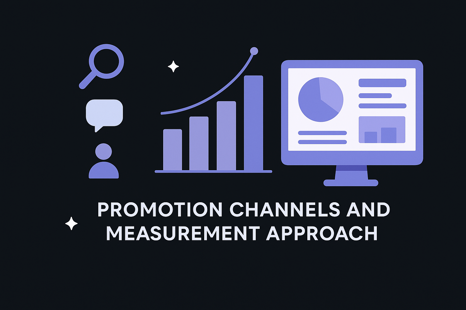 Promotion channels and measurement approach