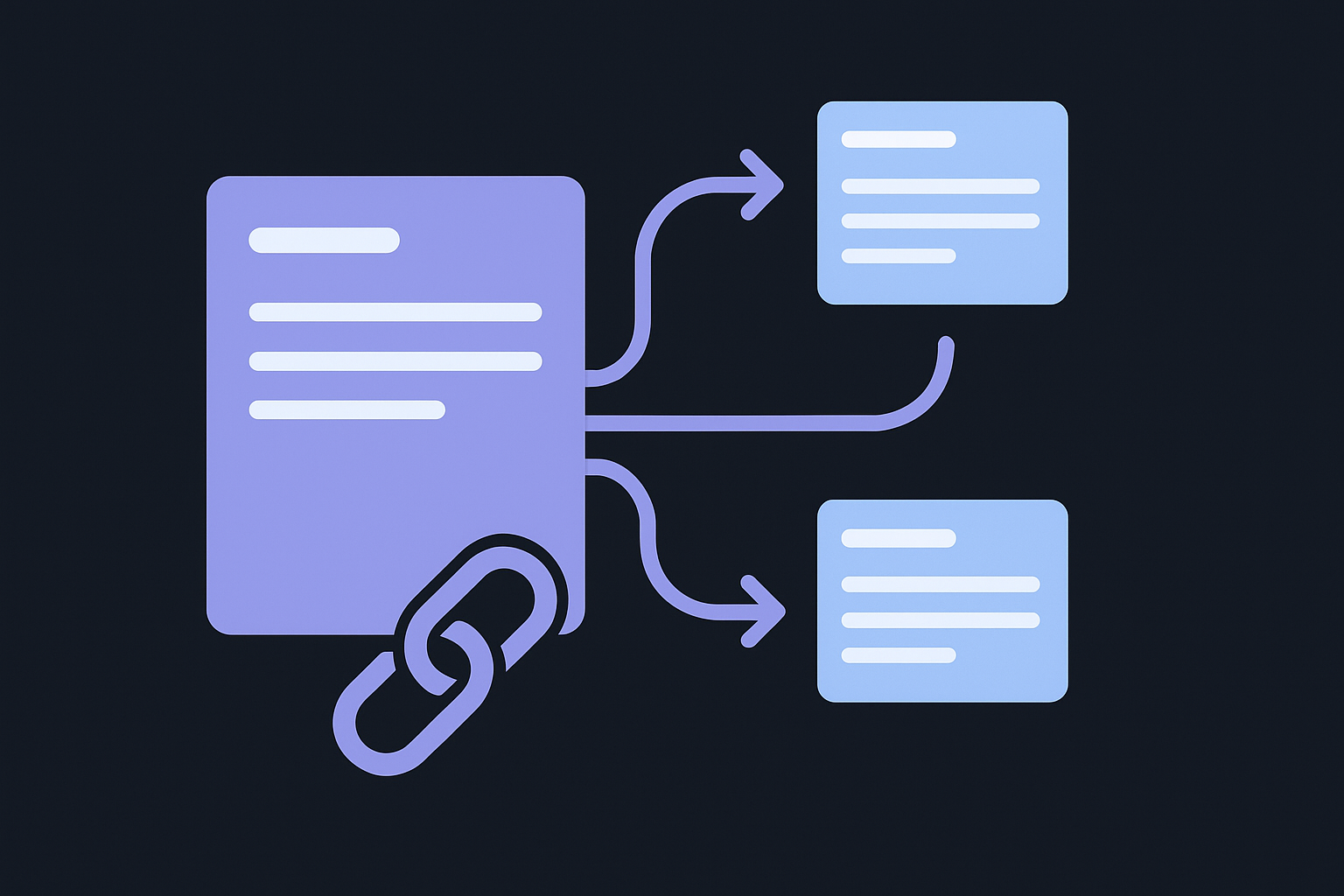 Create hubs, supporting articles, and internal links