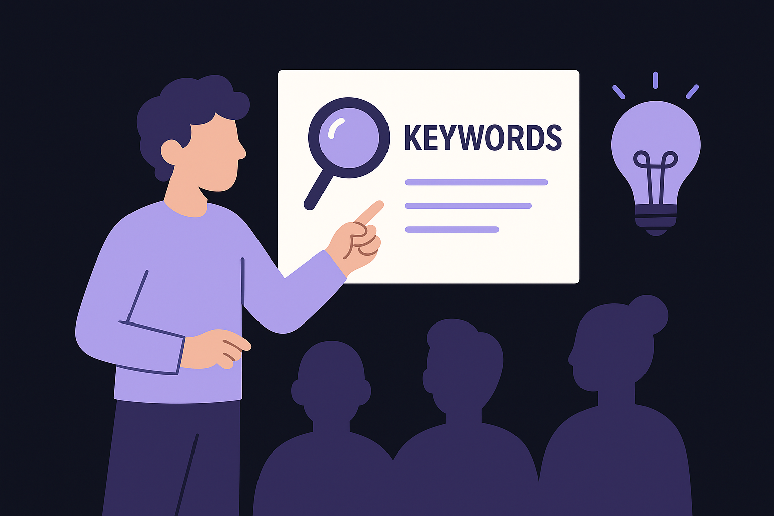 Keywords reveal what your audience actually wants
