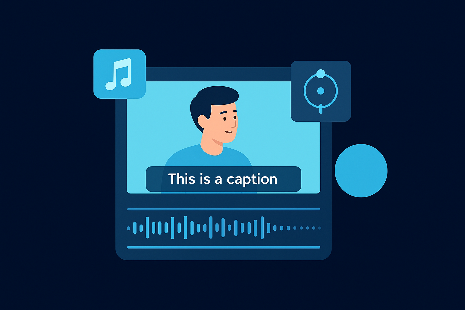 Add captions and a basic color grade