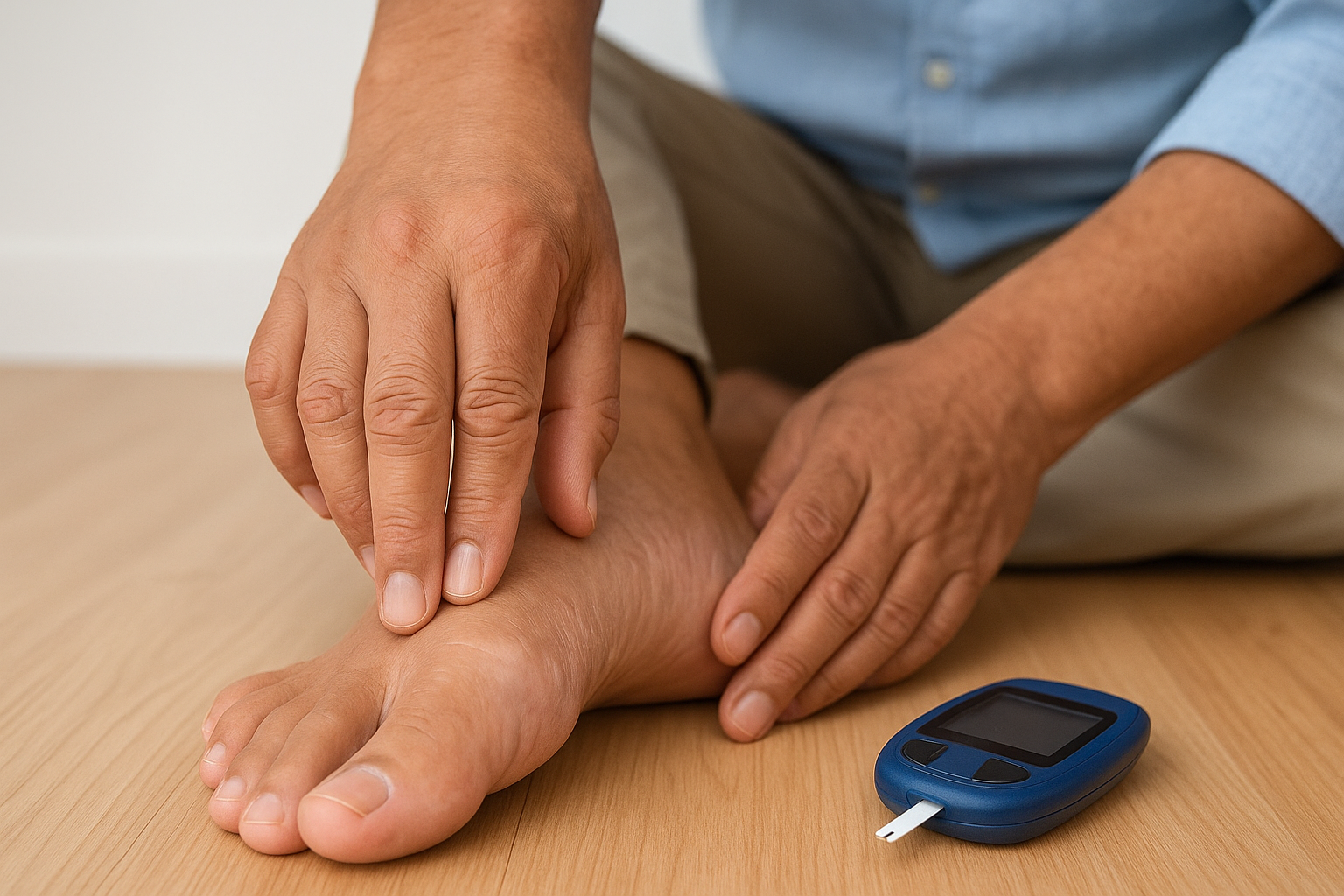 The connection between blood sugar and foot health