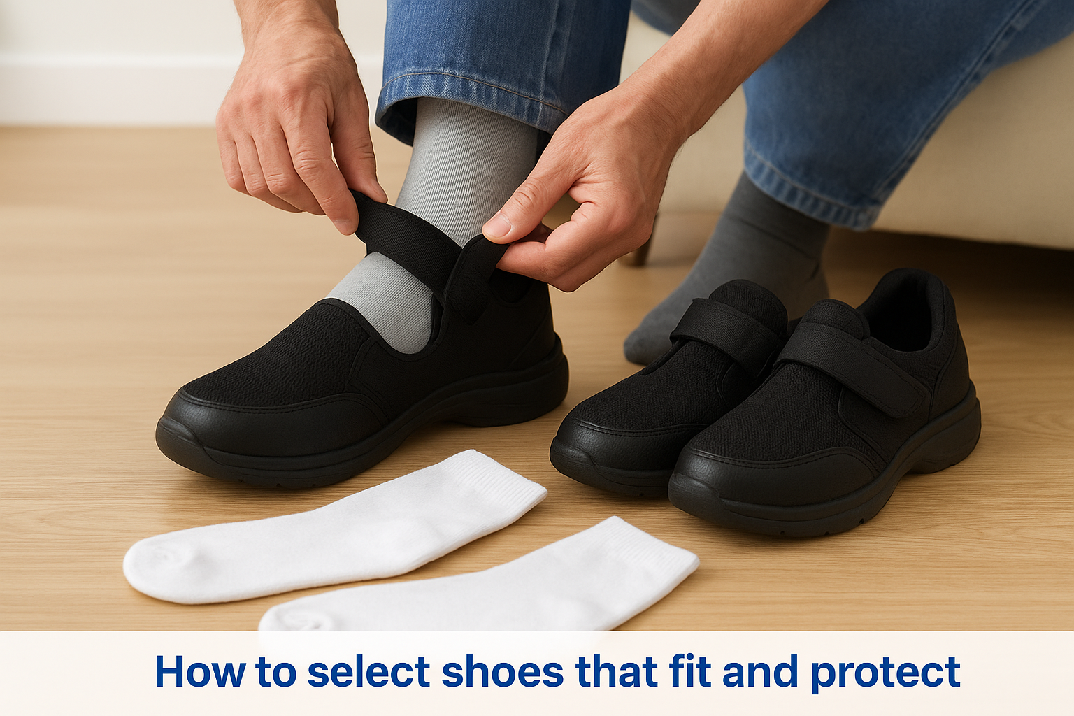 How to select shoes that fit and protect