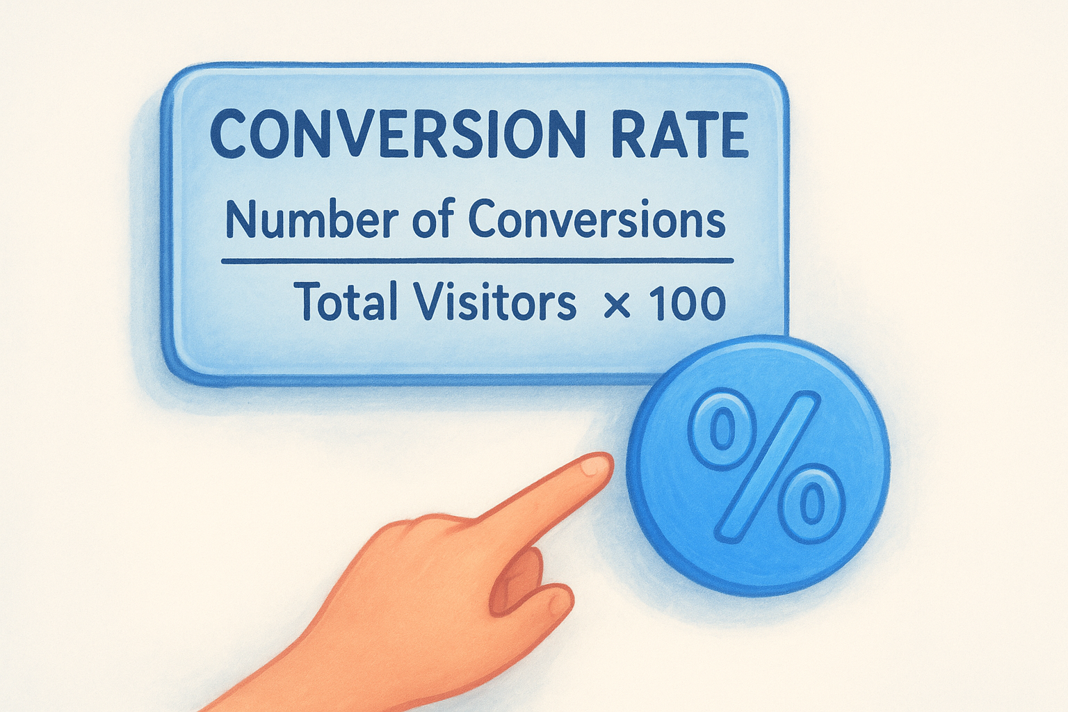 How a conversion rate is calculated
