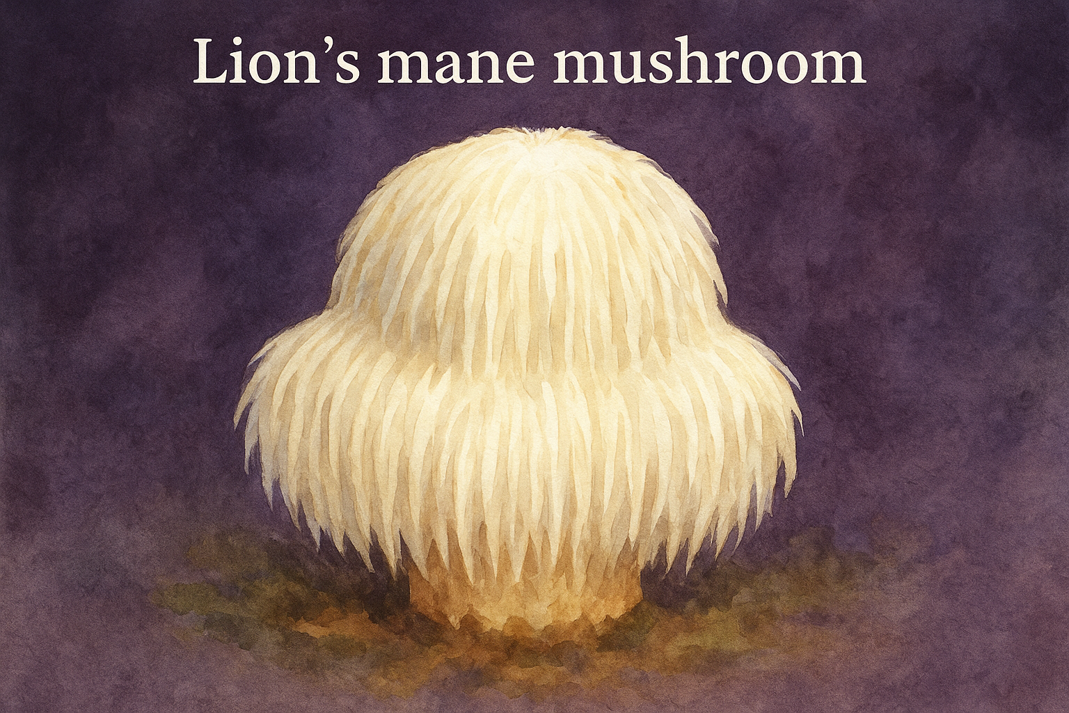 10. Lion's mane mushroom