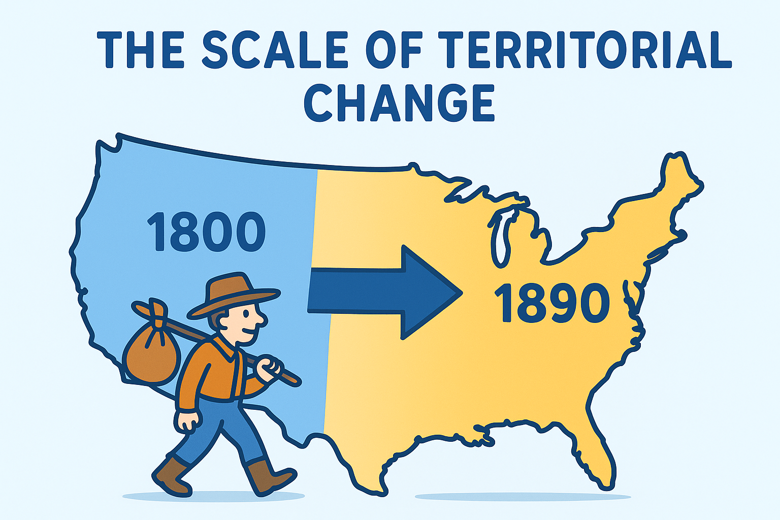 The scale of territorial change