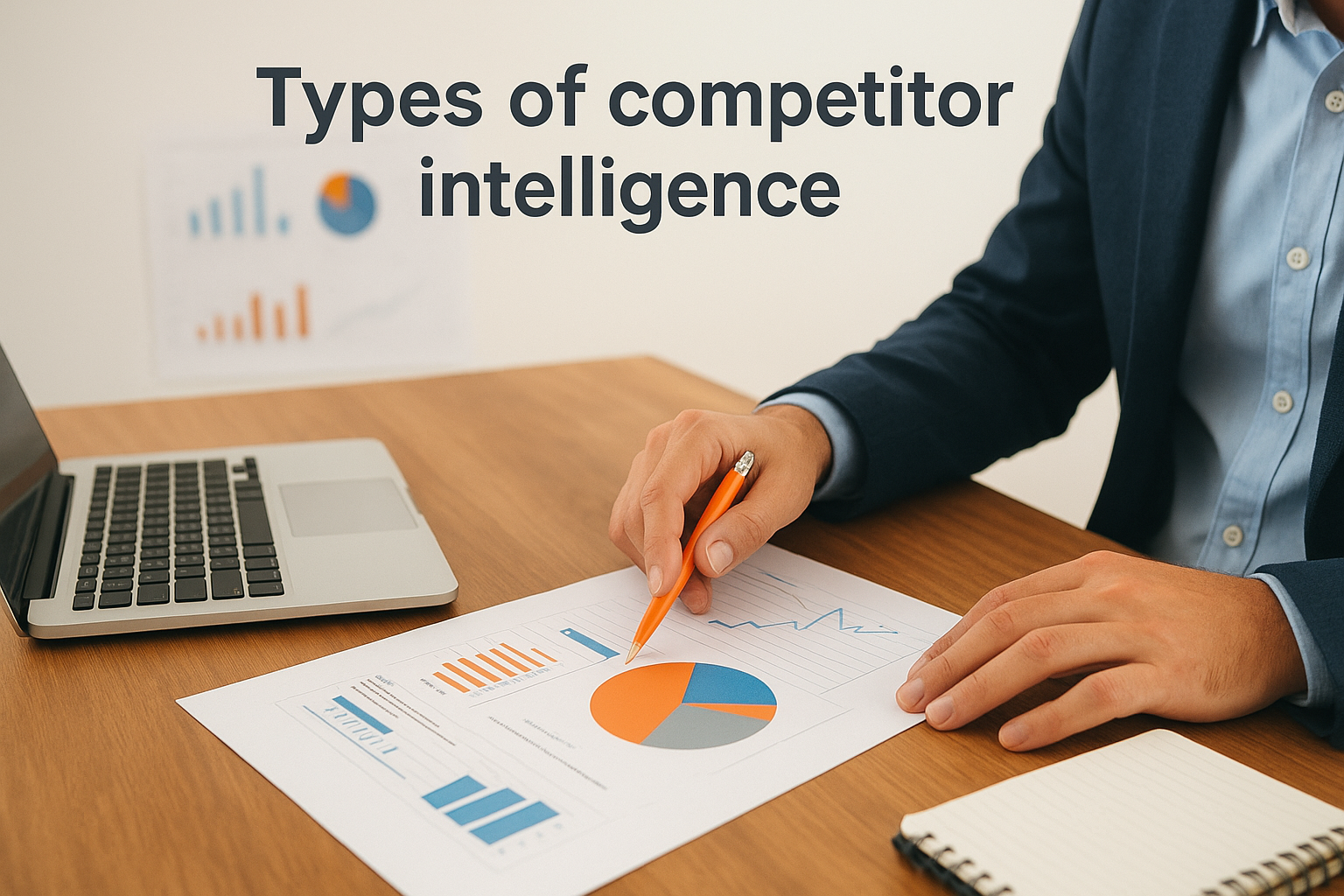Types of competitor intelligence