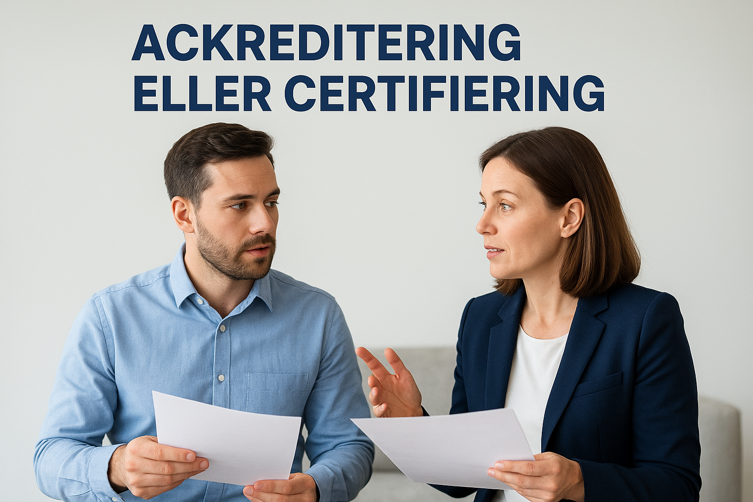 Accreditation or certification