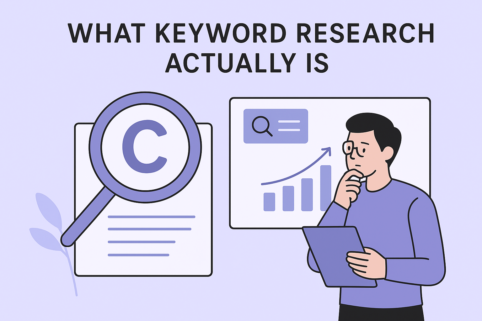 What keyword research actually is